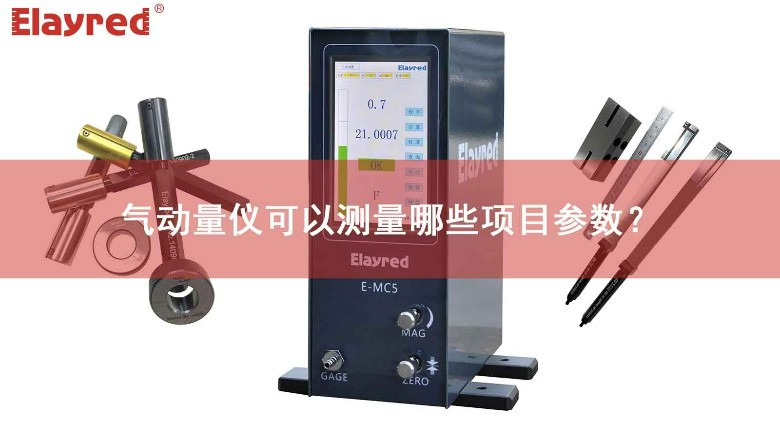 What parameters can the gas meter measure?