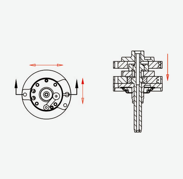 Concentric assembly diagram