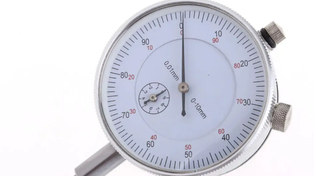 What should I pay attention to when using a dial indicator?