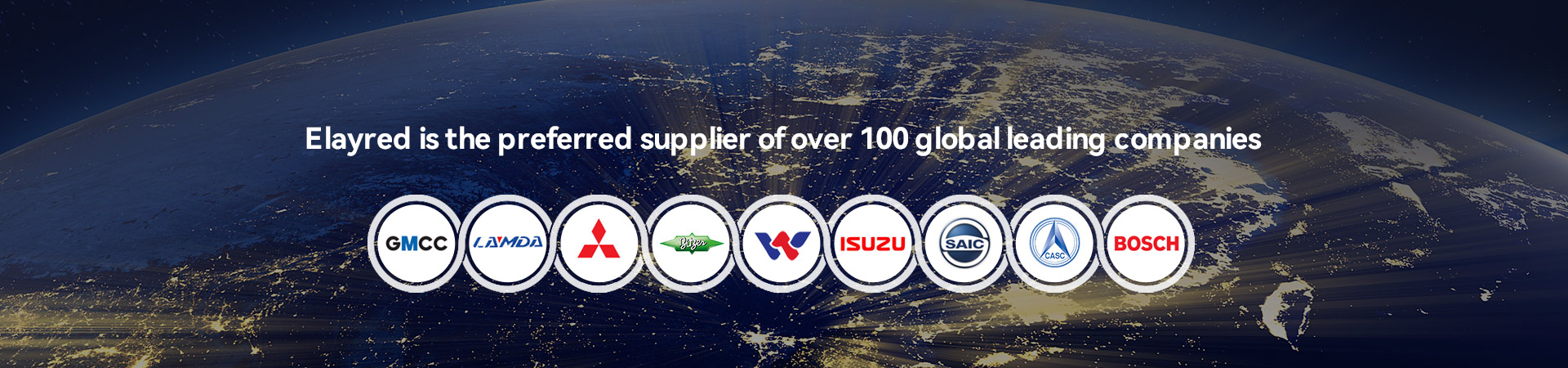 Elayred is the preferred supplier of over 100 global leading companies