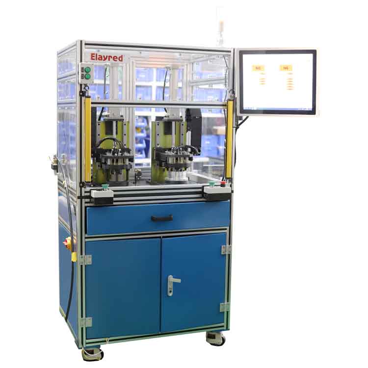 Static and dynamic disk measuring machine