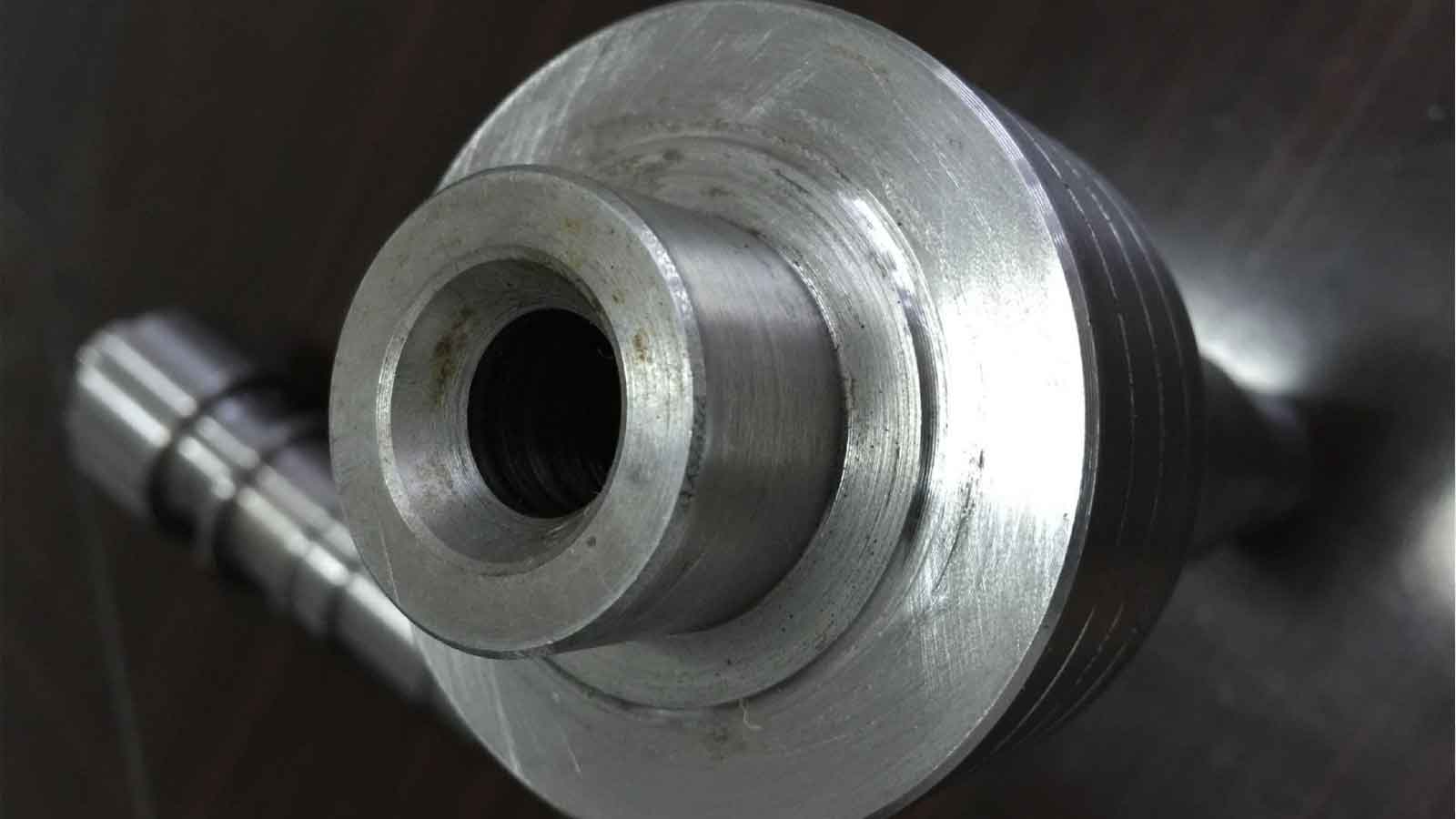 Why should shaft parts drill center holes?