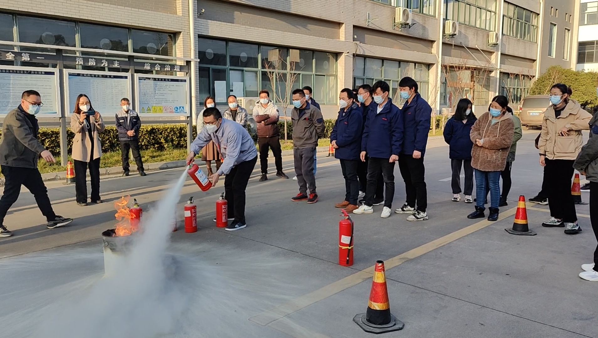 Billion leride | prevent from "burning", fire drill we are serious!