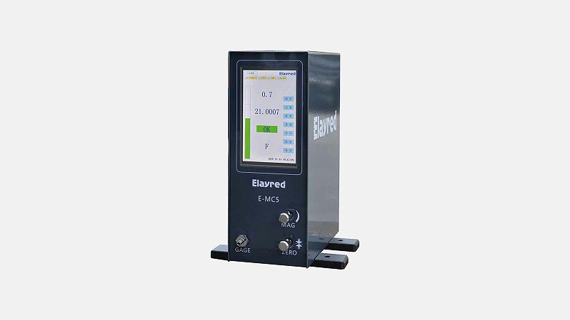 The multi-parameter rapid measurement of parts uses the pneumatic momentum meter