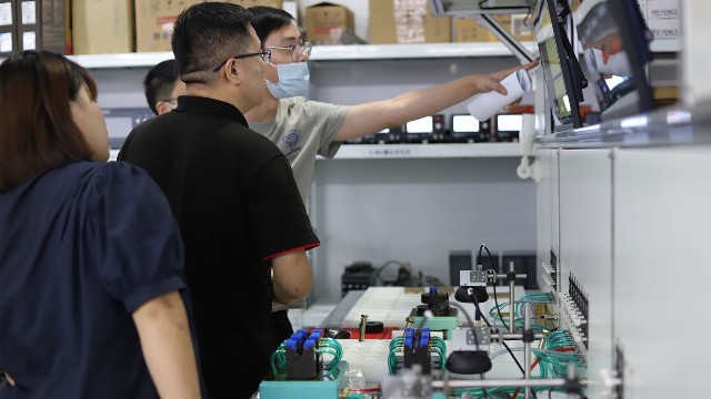 Nanjing Chenguang successfully accepted our SPC measuring workstation